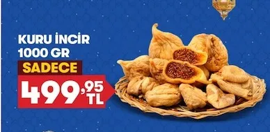 Kuru İncir 1000 Gr
