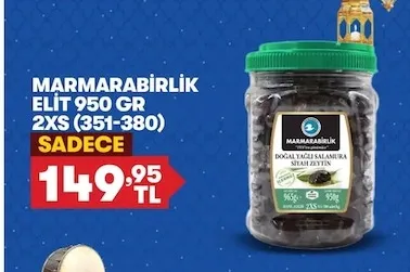 Marmarabirlik Elit 950 Gr 2Xs (351-380)