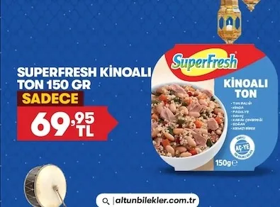 Superfresh Kinoali Ton 150 Gr