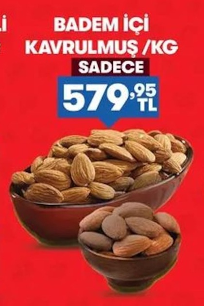Badem İçi Kavrulmuş /Kg