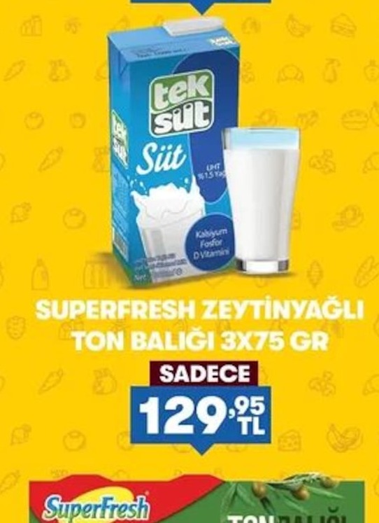 Ton Baligi 3X75 Gr