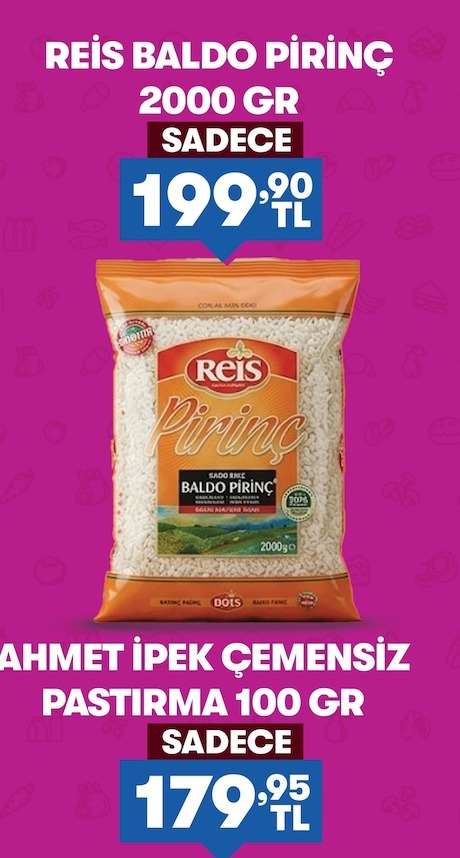Reis Baldo Pirinç 2000 Gr