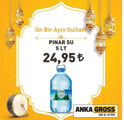 Pınar Su 5 Lt