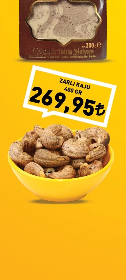 Zarlı Kaju 400 Gr