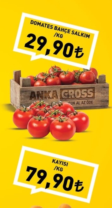 Domates Bahçe Salkım 1Kg