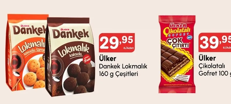 Ülker Dankek Lokmalık 160 G Çeşitleri