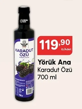 Yörük Ana Karadut Özü 700 Ml