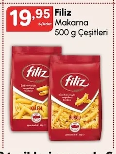 Filiz Makarna 500 G Çeşitleri
