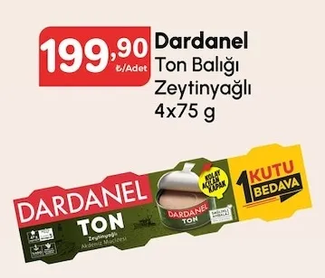 Dardanel Ton Balığı Zeytinyağlı 4X75 G