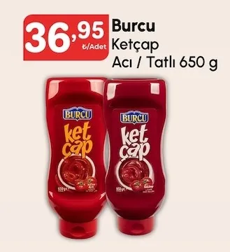 Burcu Ketçap Acı / Tatlı 650 G