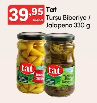 Tat Turşu Biberiye / Jalapeno 330 G