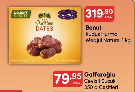 Benut Kudus Hurma Medjul Naturel 1 Kg