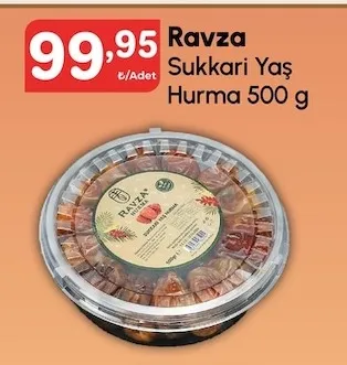 Ravza Sukkari Yaş Hurma 500 G