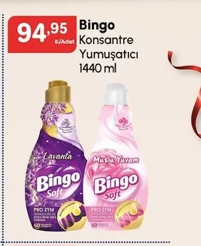 Bingo Konsantre Yumuşatıcı 1440 Ml