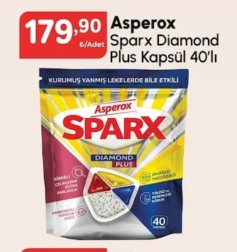 Asperox Sparx Diamond Plus Kapsül 40'Lı