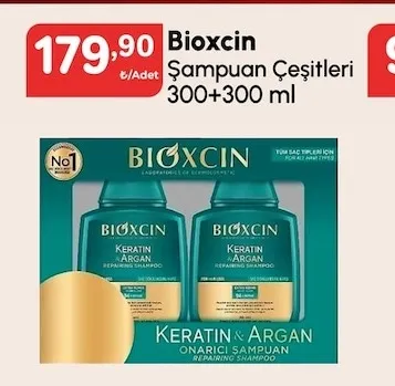 Bioxcin Şampuan Çeşitleri 300+300 Ml