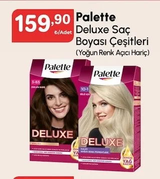 Palette Deluxe Saç Boyası Çeşitleri (Yoğun Renk Açıcı Hariç)