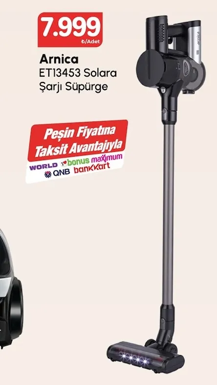 Arnica Et13453 Solara Şarjı Süpürge