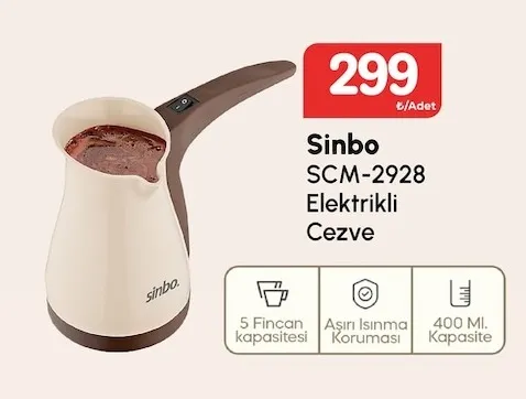 Sinbo Standlı Mixer Kırmızı / Siyah Çeşitleri