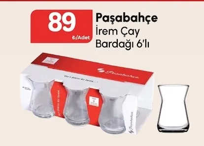 Paşabahçe İrem Çay Bardağı 6'Lı