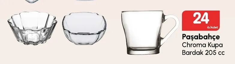 Paşabahçe Chroma Kupa Bardak 205 Cc
