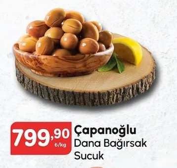 Çapanoğlu Dana Bağırsak Sucuk