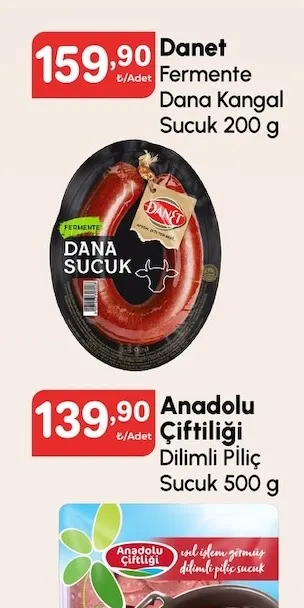 Danet Fermente Dana Kangal Sucuk 200 G