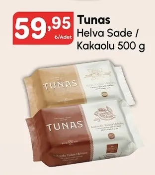 Tunas Helva Sade / Kakaolu 500 G