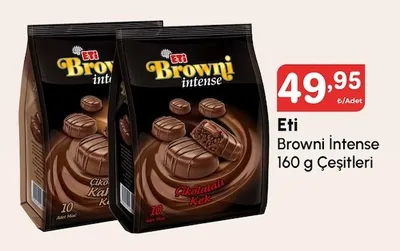 Eti Browni Intense 160 G Çeşitleri