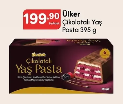 Ülker Çikolatalı Yaş Pasta 395 G