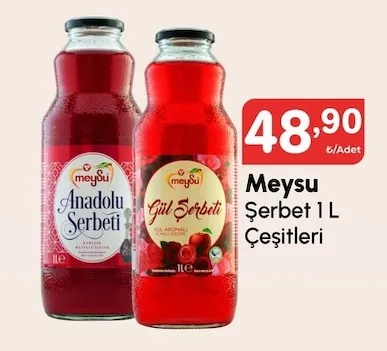 Meysu Şerbet 1 L Çeşitleri