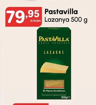 Pastavilla Lazanya 500 G