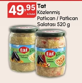 Tat Közlenmiş Patlıcan / Patlıcan Salatası 520 G