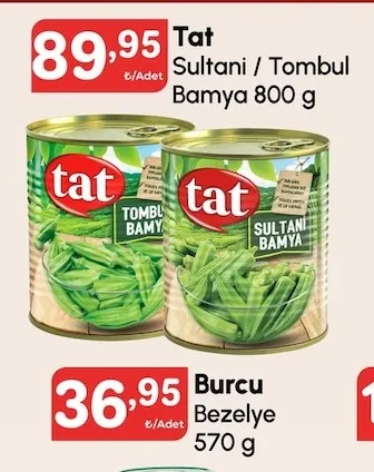 Tat Sultani / Tombul Bamya 800 G