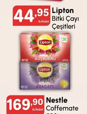 Lipton Bitki Çayı Çeşitleri