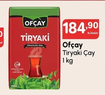 Ofçay Tiryaki Çay 1 Kg