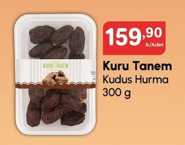 Kuru Tanem Kudus Hurma 300 G