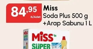 Miss Soda Plus 500 G + Arap Sabunu 1 L