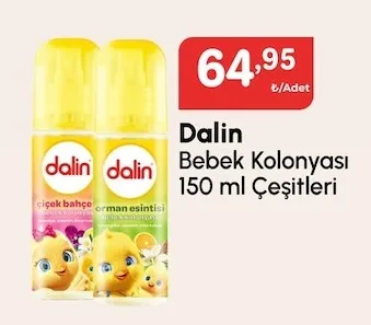 Dalin Bebek Kolonyası 150 Ml Çeşitleri