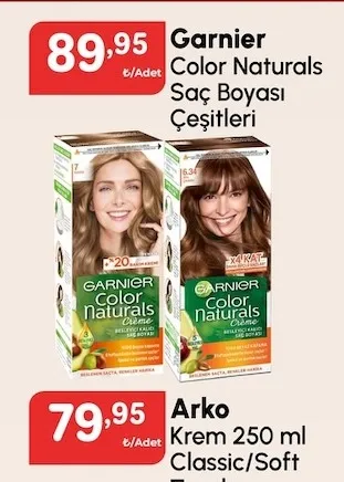 Garnier Color Naturals Saç Boyası Çeşitleri