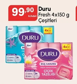 Duru Fresh 4X150 G Çeşitleri