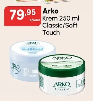Arko Krem 250 Ml Classic/Soft Touch