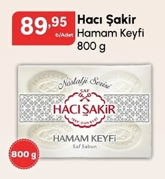 Hacı Şakir Hamam Keyfi 800 G