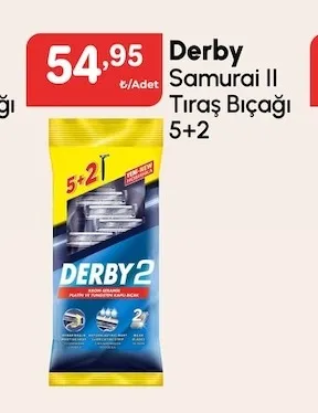 Derby Samurai Ii Tıraş Bıçağı 5+2