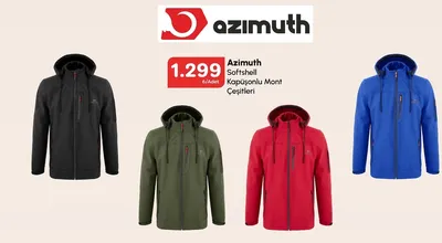 Azimuth Softshell Kapüşonlu Mont Çeşitleri