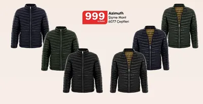 Azimuth Şişme Mont 6077 Çeşitleri