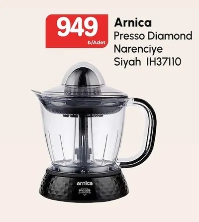 Arnica Presso Diamond Narenciye Siyah Ih37110