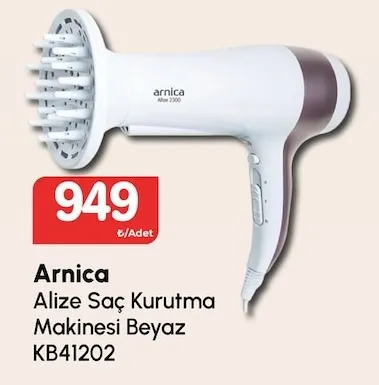 Arnica Alize Saç Kurutma Makinesi Beyaz Kb41202