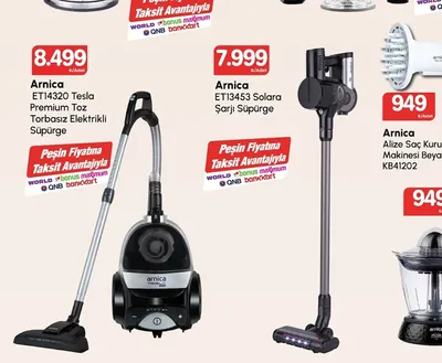 Arnica Et13453 Solara Şarjı Süpürge