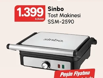 Sinbo Tost Makinesi Ssm-2590